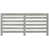 Radiator Cover Grey Sonoma 175x20x82 cm | Engineered Wood