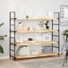  Floating Shelves 3 pcs 120x40x4 cm Untreated Solid Wood Acacia Colour natural Size 120 x 40 x 4 cm Quantity in Package 3 Number of Pieces 1 