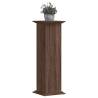 Brown Oak Plant Stand 33x33x100 cm | Durable Engineered Wood