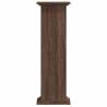 Brown Oak Plant Stand 33x33x100 cm | Durable Engineered Wood