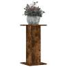  Plant Stands 2 pcs Smoked Oak 30x30x60 cm Engineered Wood Colour smoked oak Size 30 x 30 x 60 cm Quantity in Package 1 