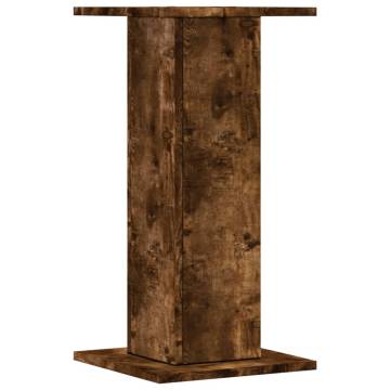 Plant Stands 2 pcs Smoked Oak | Durable & Stylish Design