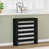  Radiator Cover Black 78x20x82 cm Engineered Wood Colour black Size 78 x 20 x 82 cm Quantity in Package 1 Design horizontal slats 