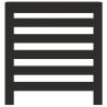 Radiator Cover Black 78x20x82 cm | Stylish Engineered Wood