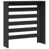 Radiator Cover Black 78x20x82 cm | Stylish Engineered Wood