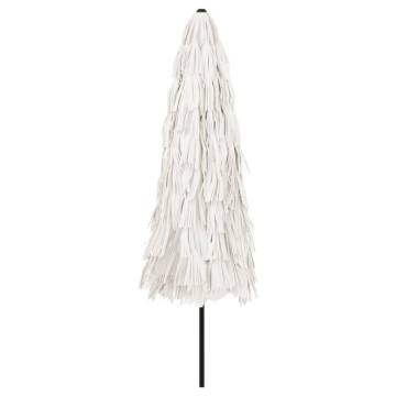 Garden Parasol with Steel Pole - White 324x324 cm | HipoMarket