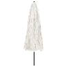 Garden Parasol with Steel Pole - White 324x324 cm | HipoMarket