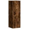 Stylish 2 pcs Smoked Oak Plant Stands - Engineered Wood