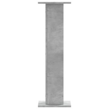 Concrete Grey Speaker Stands - Durable & Stylish 2 pcs | HipoMarket