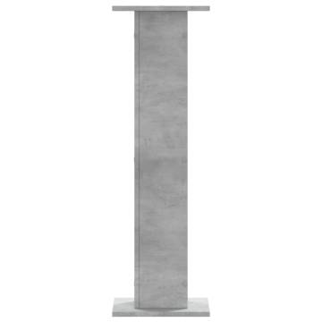 Concrete Grey Speaker Stands - Durable & Stylish 2 pcs | HipoMarket