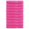  Premium Sauna Towels SOLUND 10 pcs Pink 80x200 cm 600 gsm Colour pink Size 80 x 200 cm Quantity in Package 10 