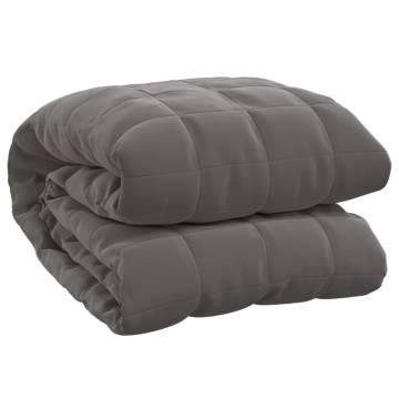 Weighted Blanket Grey 155x220 cm 7 kg | Sleep Better