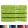 Premium Sauna Towels SOLUND 4 pcs - Apple Green - 80x200 cm