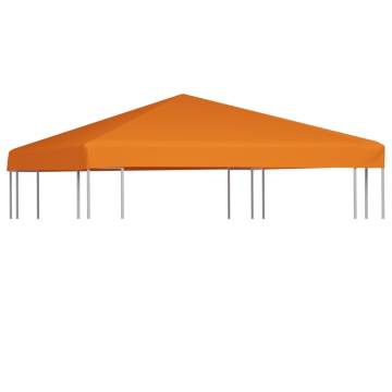 Orange Gazebo Top Cover 3x3m - Durable & Water Resistant