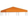 Gazebo Top Cover 310 g/m² 3x3 m Orange Colour orange Quantity in Package 1 