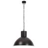 Hanging Lamp 25W Black Round 48cm E27 - Industrial Style