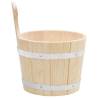 Sauna Bucket and Ladle Set | Solid Pine Wood - HipoMarket