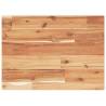 Floating Shelves (2 pcs) - Solid Acacia Wood, 60x30 cm