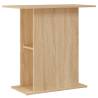 Aquarium Stand Sonoma Oak - Durable & Stylish | HipoMarket