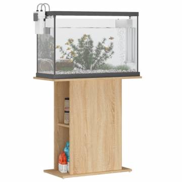 Aquarium Stand Sonoma Oak - Durable & Stylish | HipoMarket