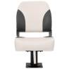 Boat Seat with Pedestal - 360° Rotatable for Comfort & Durability