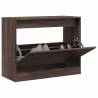 Shoe Cabinet Brown Oak - Compact & Stylish | Hipomarket