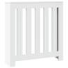 Stylish White Radiator Cover 78x20x82 cm | Hipomarket