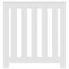 Stylish White Radiator Cover 78x20x82 cm | Hipomarket