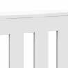 Stylish White Radiator Cover 78x20x82 cm | Hipomarket