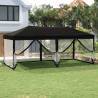  Folding Party Tent with Sidewalls Black 3x6 m Colour black Size 3 x 6 m Quantity in Package 1 