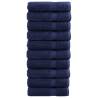  Premium Shower Towels SOLUND 10pcs Navy Blue 70x140cm 600gsm Colour navy blue Size 70 x 140 cm Quantity in Package 10 