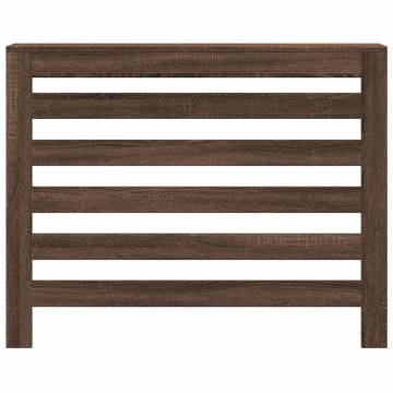 Radiator Cover Brown Oak - Stylish Wood Design | HipoMarket