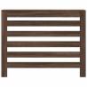 Radiator Cover Brown Oak - Stylish Wood Design | HipoMarket