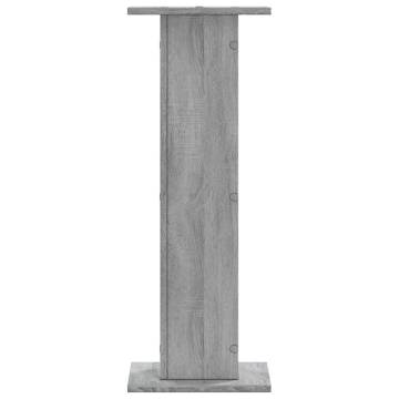 Stylish Grey Sonoma Speaker Stands - Elevate Your Audio Experience