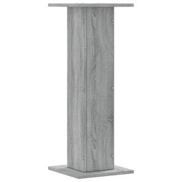 Stylish Grey Sonoma Speaker Stands - Elevate Your Audio Experience