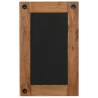 Mirror Solid Acacia Wood 50x80 cm - Vintage Charm