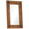 Mirror Solid Acacia Wood 50x80 cm - Vintage Charm