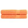  Premium Sauna Towels SOLUND 2 pcs Orange 80x200 cm 600 gsm Colour orange Size 80 x 200 cm Quantity in Package 2 