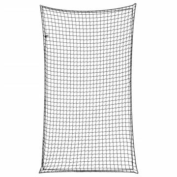 Trailer Net with Elastic Rope Black 6x3.5 m - Durable & Safe