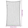 Trailer Net with Elastic Rope Black 6x3.5 m - Durable & Safe