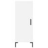 Elegant Highboard White 34.5x34x180 cm | Hipomarket UK