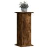 Plant Stand Smoked Oak 33x33x80 cm - Stylish & Durable