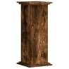 Plant Stand Smoked Oak 33x33x80 cm - Stylish & Durable