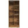 Wardrobe Old Wood 80x50x200 cm - Stylish Engineered Storage