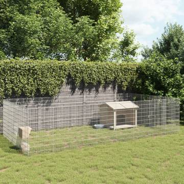 Free Range Animal Enclosure 24-Panel | Hipomarket UK