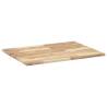 Rectangular Solid Wood Acacia Table Top - 100x60 cm