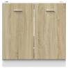 Sonoma Oak Bottom Cabinet - 80x46x81.5 cm | HipoMarket