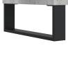 Stylish Highboard Concrete Grey - 34.5x34x180 cm | Hipomarket