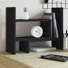  Desk Organiser Black 38.5x17x39 cm Engineered wood Colour black Size 38.5 x 17 x 39 cm 