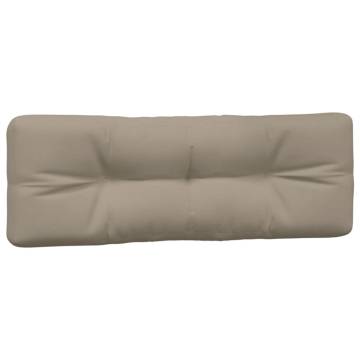 5 pcs Taupe Fabric Pallet Cushions – Outdoor & Indoor Comfort